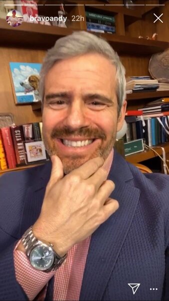 Andy Cohen Has Self Tanner Fail Dyes Beard Orange The Daily Dish