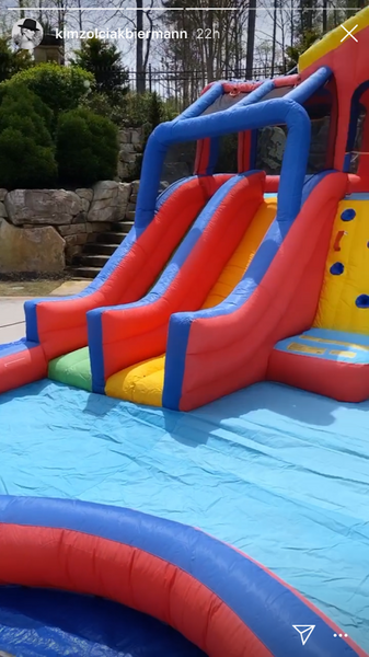 Kim Zolciak Biermann Bounce House 3