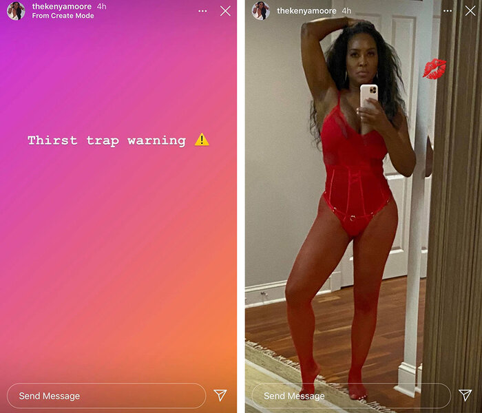 Kenya Moore Shares