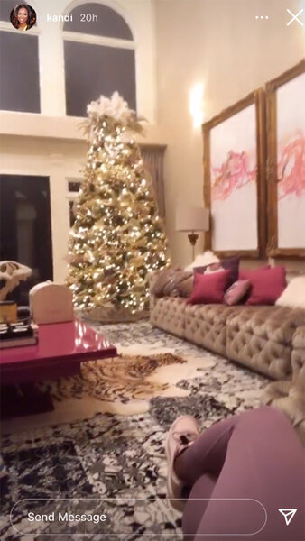 Kandi Burruss Christmas Tree 1