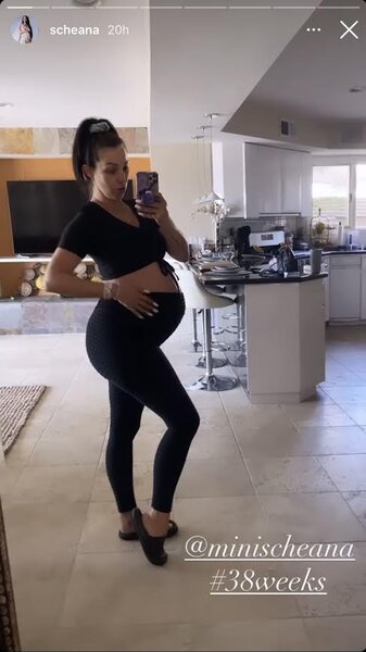 Scheana Shay 38 Week Bump 2