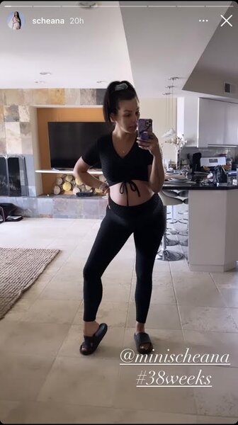 Scheana Shay 38 Week Bump