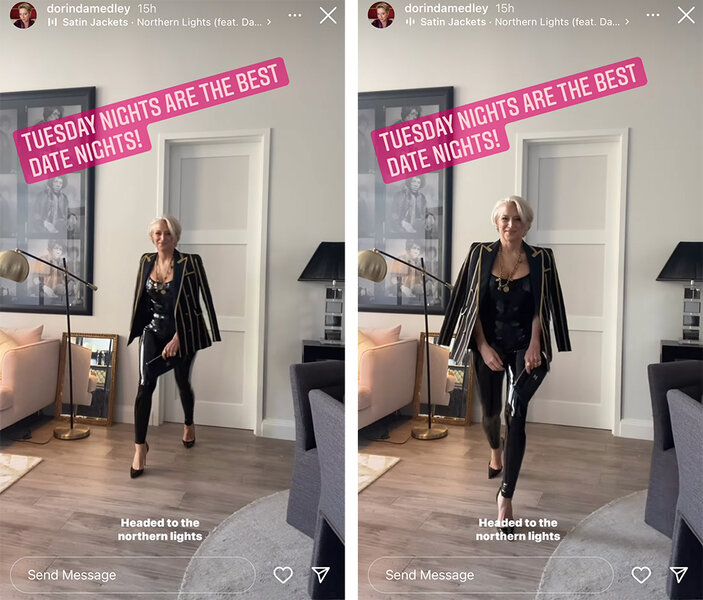 Style Living Ig Rhony Dorinda Medley Date Look 1