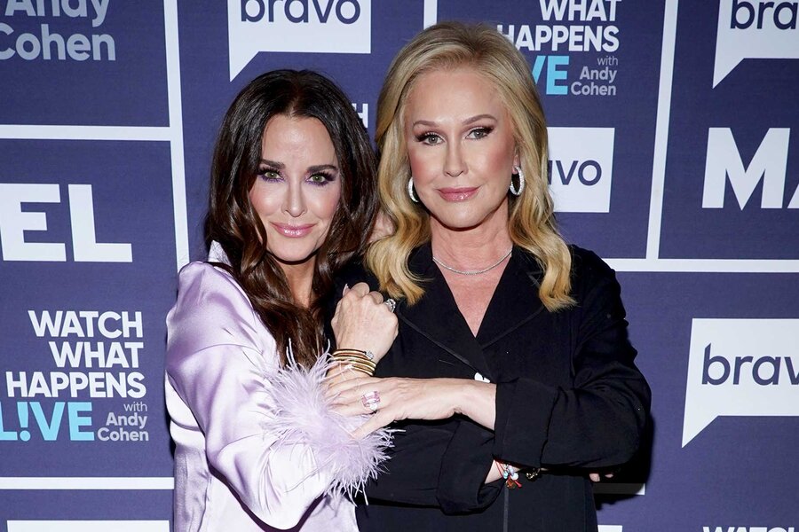 Kyle Richards Reveals Where She Stands With Sisters Kim And Kathy Hilton  After 'Rough' Patch