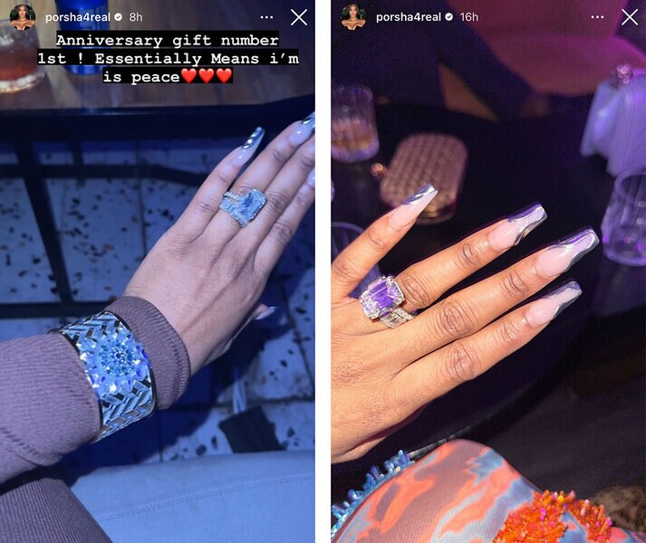 Porsha williams engaged on sale ring