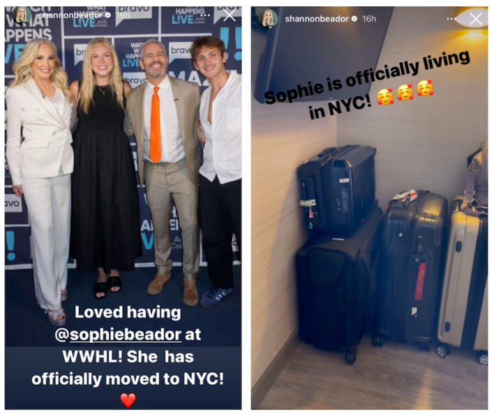 RHOC Shannon Storms Beador Goes to NYC with Sophie Beador