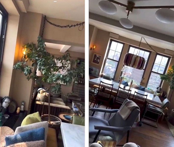 General Views of Andy Cohen's living room