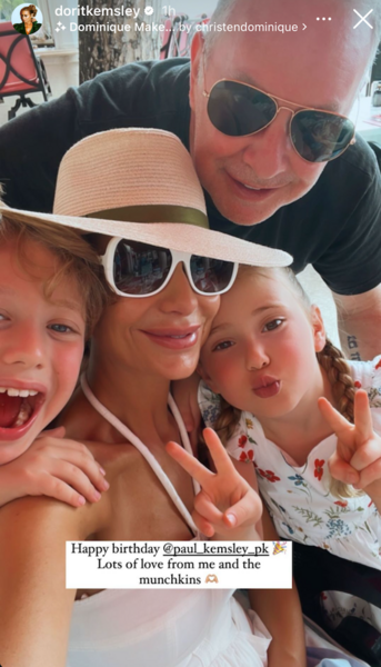 RHOBH Dorit Kemsley, Paul Kemsley, Jagger Kemsley, and Phoenix Kemsley