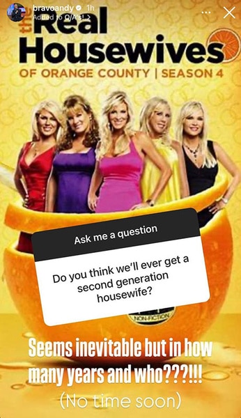 Key art for The Real Housewives of Orange County Season 4 with text on top of it.