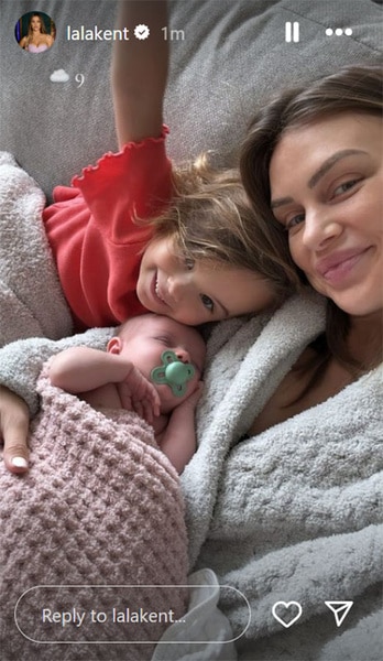 Lala Kent, Ocean Kent Emmett, and Sosa Kent.