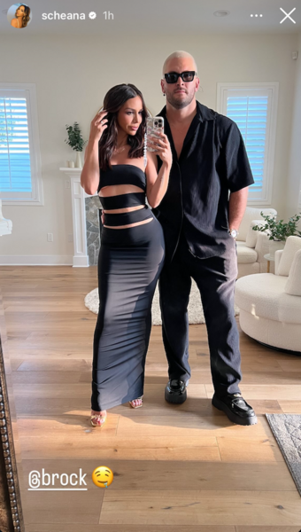 Scheana Shay shows Brock Davies' new hair