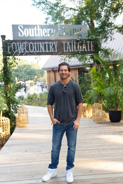 Full length of Craig Conover at the Food and Wine Classic in Charleston.