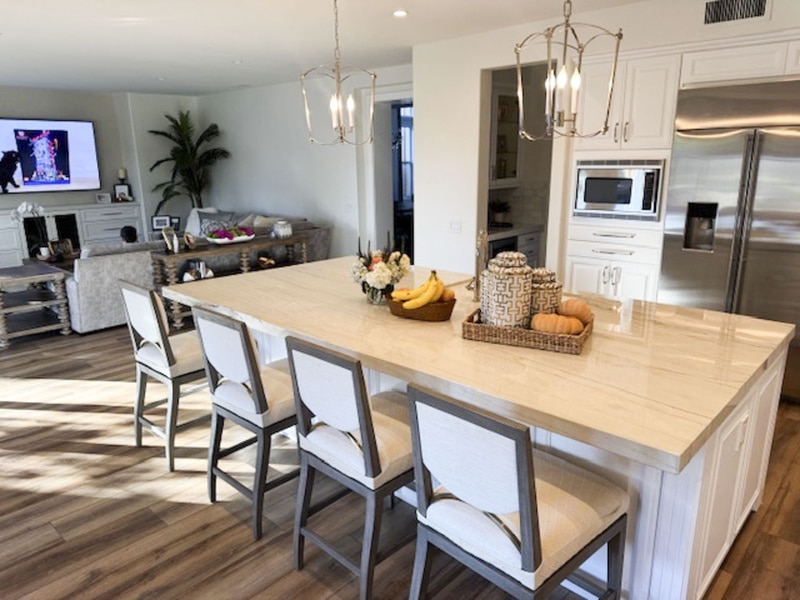 Emily Simpson's renovated kitchen.