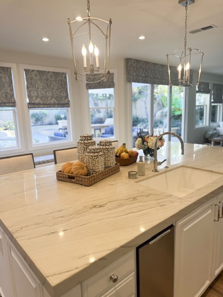 Emily Simpson's renovated kitchen.