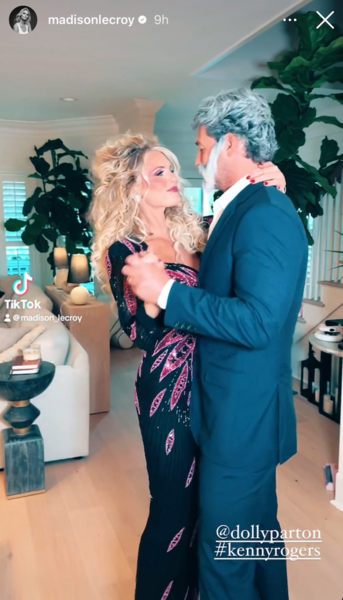 Southern Charm's Madison LeCroy and Brett Randle Halloween costumes