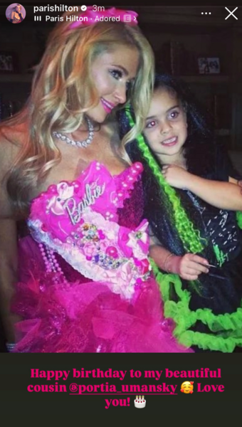 RHOBH Portia Umansky gets birthday message from Paris Hilton