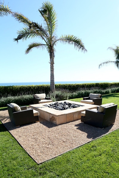 Yolanda Hadid Fire Pit