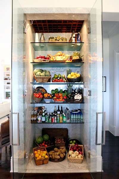 Yolanda Hadid Refrigerator