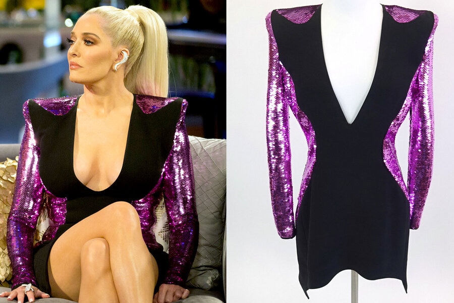 Mugler dress discount erika girardi