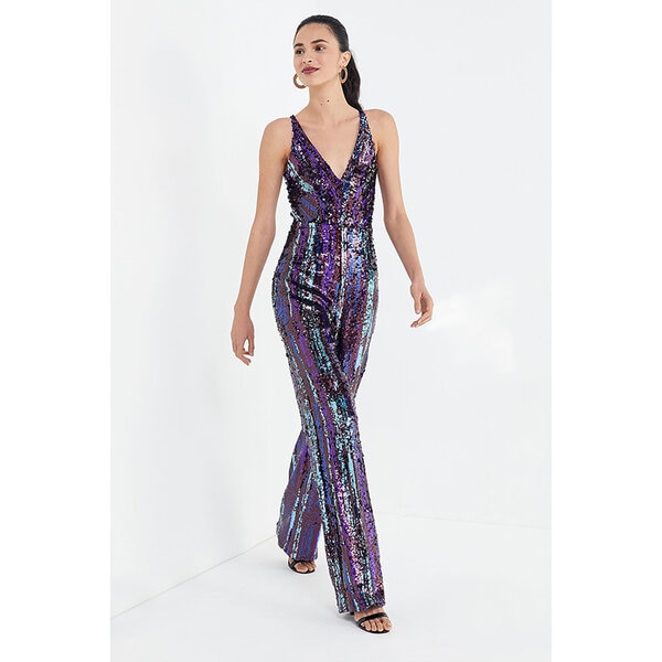 Best Holiday Party Outfit Ideas: Festive, Stylish Jumpsuits | The Daily ...