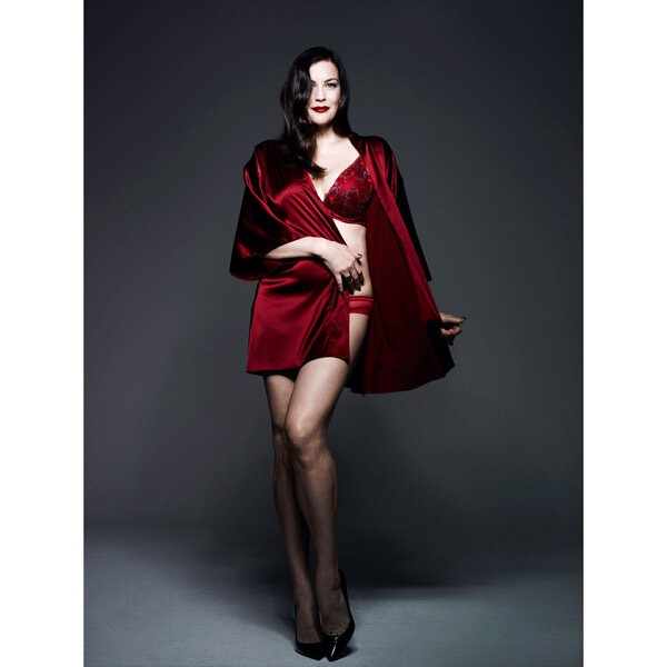 Liv Tyler Modeled in Lingerie After Giving Birth