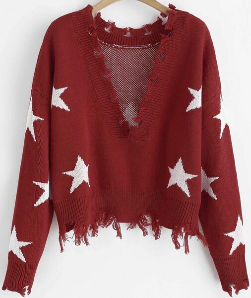 Tinsley mortimer 2025 red star sweater