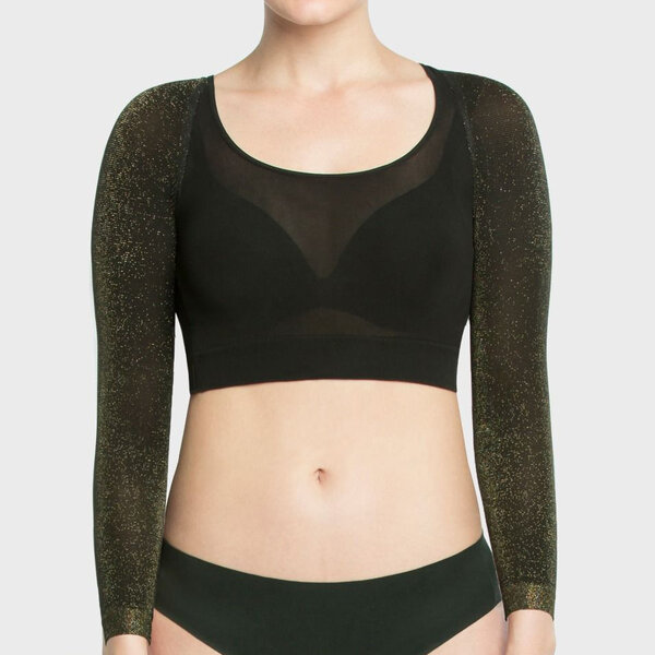 Spanx sheer best sale crop top