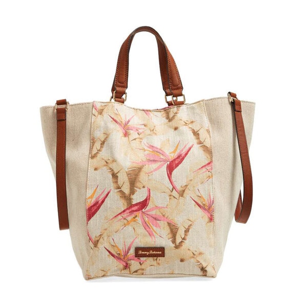 Tommy bahama canvas beach bag hot sale