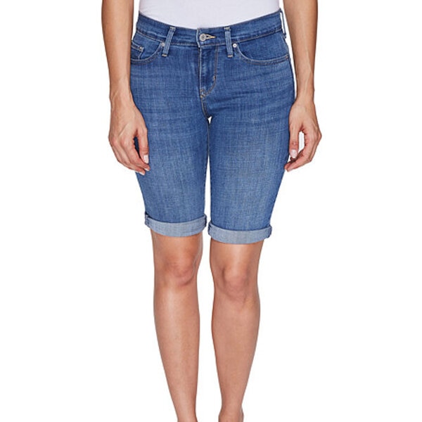 Women's denim bermuda hot sale shorts sale