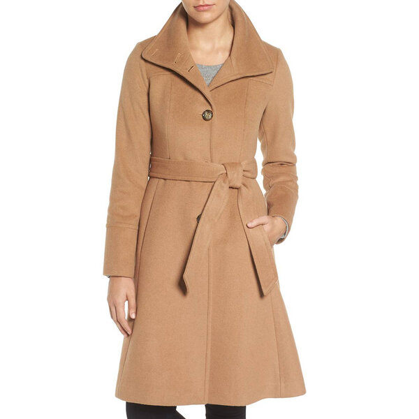 Kristen blake clearance walking coat camel