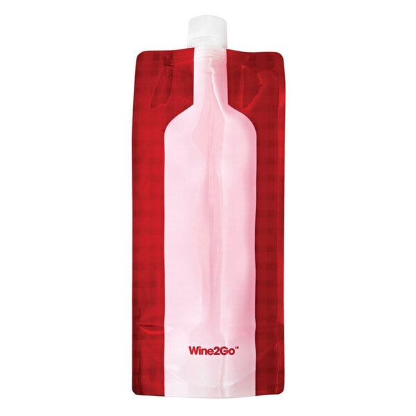 Collapsible Burgundy Water Bottle by Mayim