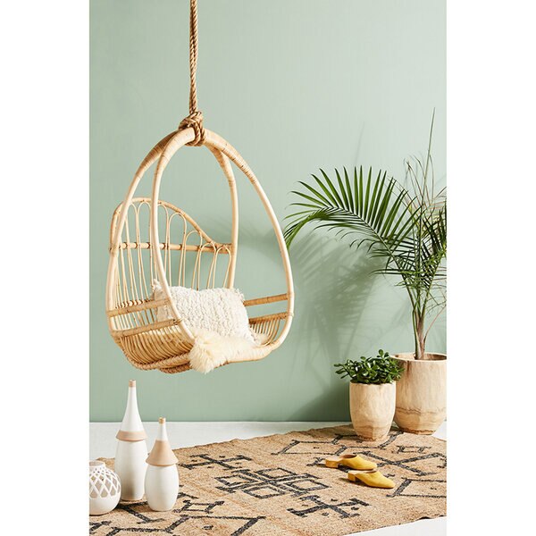 Hanging rattan discount chair pier 1