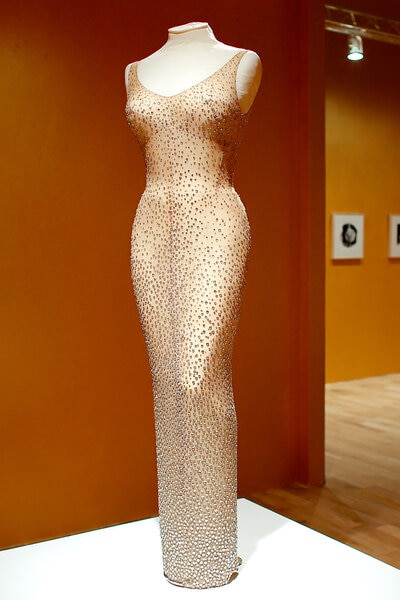World's most expensive dress, worn by Marilyn Monroe for JFK, goes