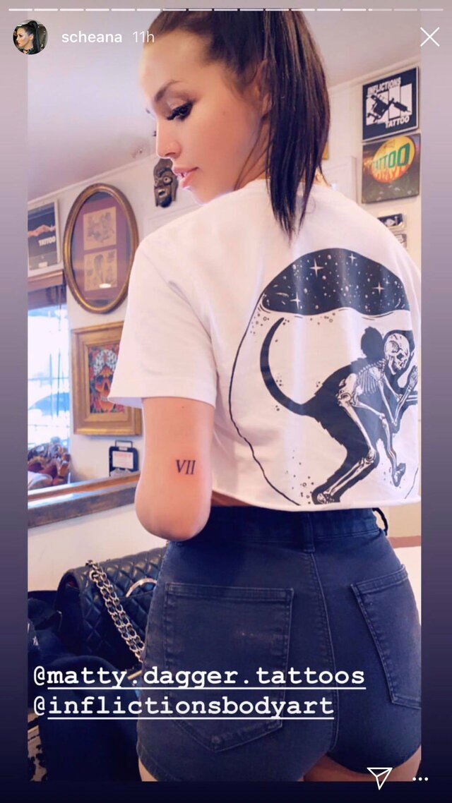 Scheana Shay’s New VII Tattoo Photo Vanderpump Rules Style & Living