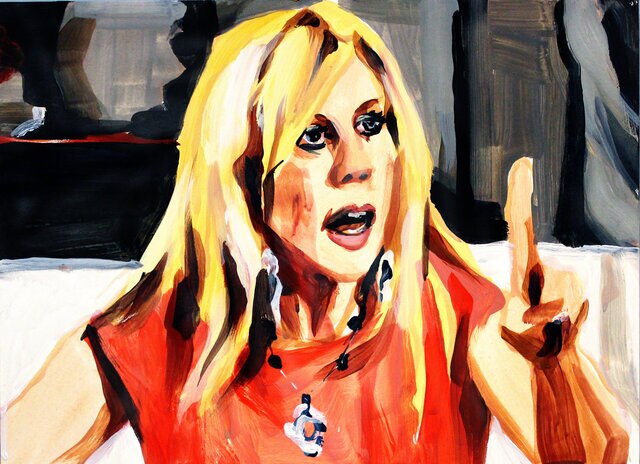 “real Housewives Pointing Fingers” Art Show The Daily Dish 3358