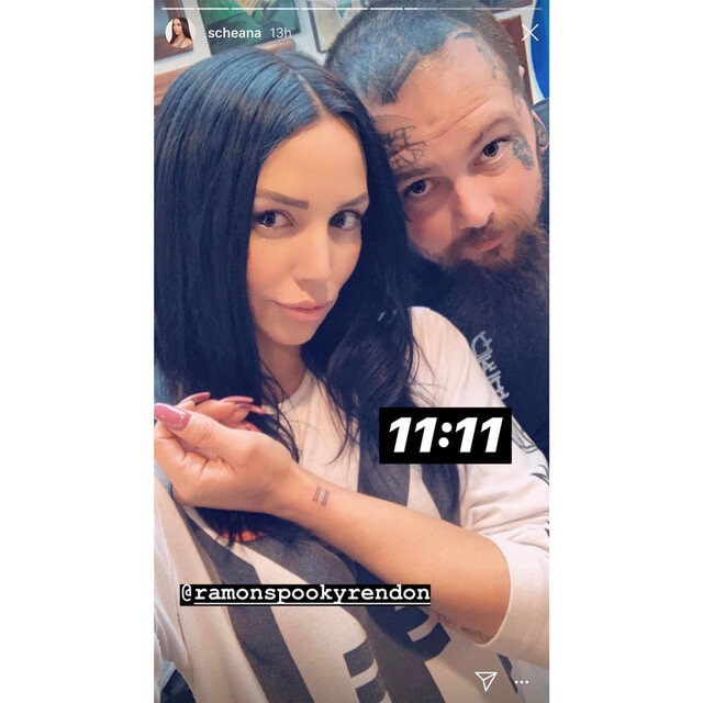 See Scheana Shay's New Tiny 1111 Wrist Tattoo Vanderpump Rules