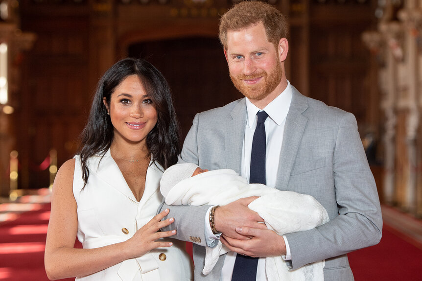 prince harry meghan markle baby photo