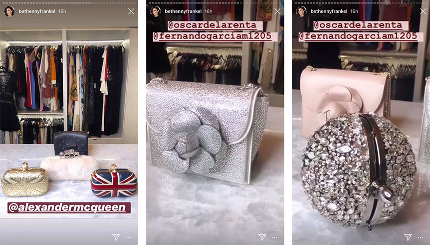 Millionaire socialite famed for designer bag collection reveals