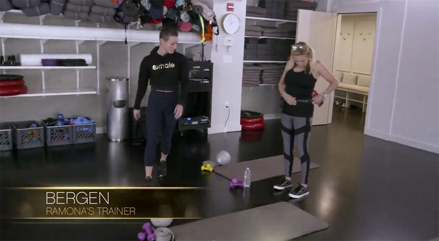 Ramona Singer Workout 2