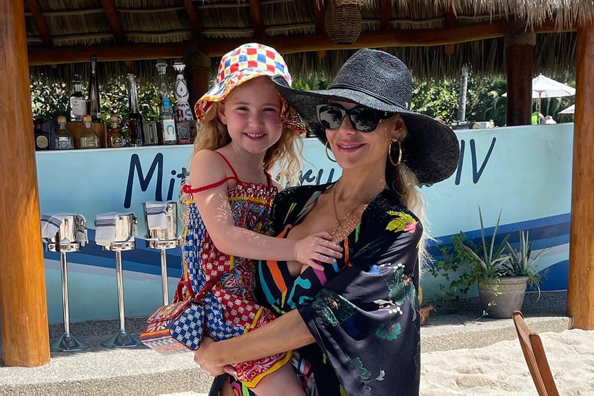 Dorit Kemsley and Phoenix Kemsley smiling together.