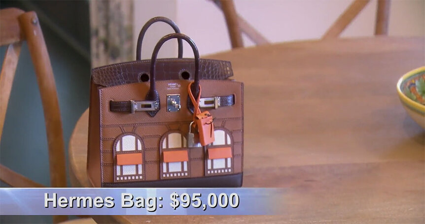 Kyle Richards' Custom Hermès Birkin Bag with Real Housewives Graffiti