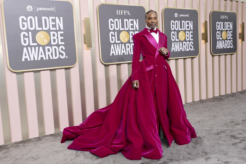 Billy porter's tuxedo clearance dress