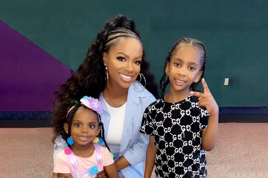 Kandi Burruss Kids At The Wiz Performance Before Broadway Premiere   Kandi Burruss Blaze Tucker Ace Tucker 