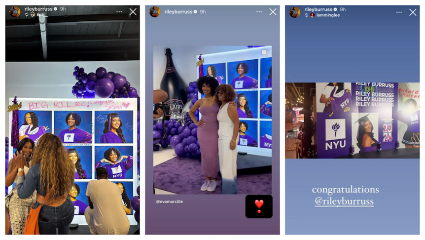 RHOA's Riley Burruss celebrates college graduation