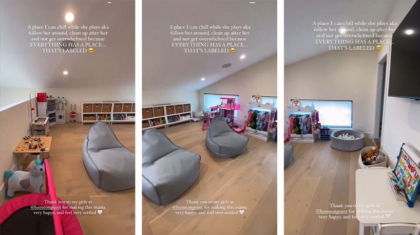 Lala Kent posts her daughter Ocean's playroom on her Instagram story.