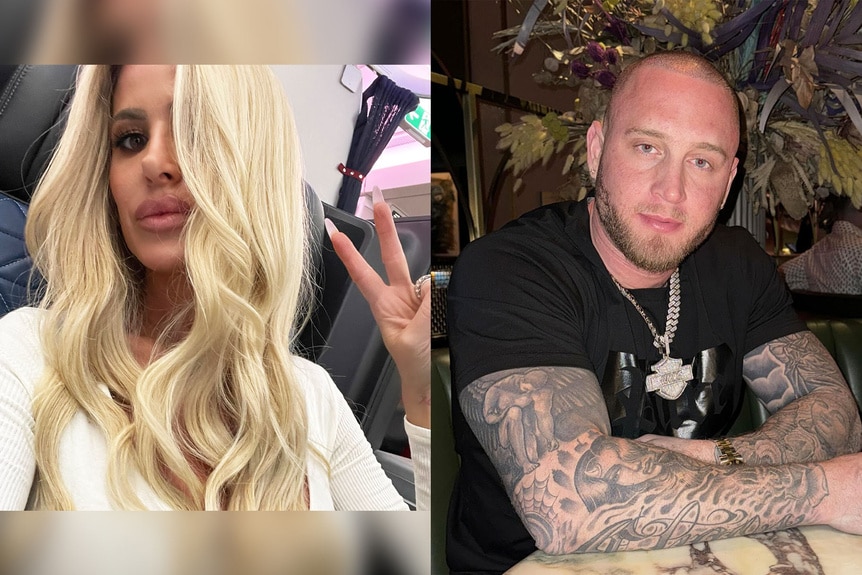 A split of Kim Zolciak-Biermann and Chet Hanks.