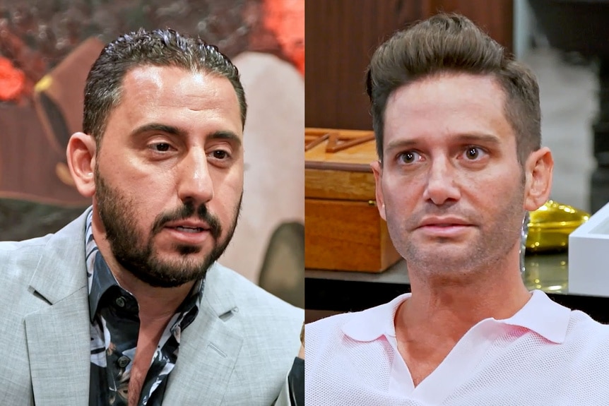 A split of Josh Altman and Josh Flagg.