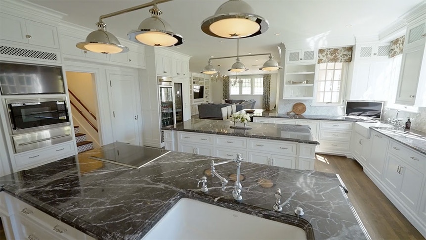 The kitchen of Josh Flagg's listing.