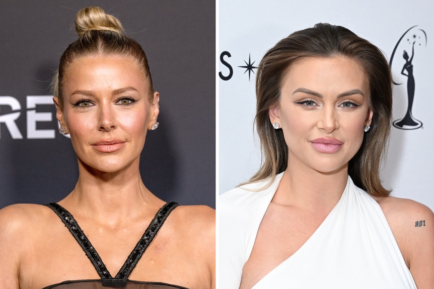 A split of Ariana Madix and Lala Kent