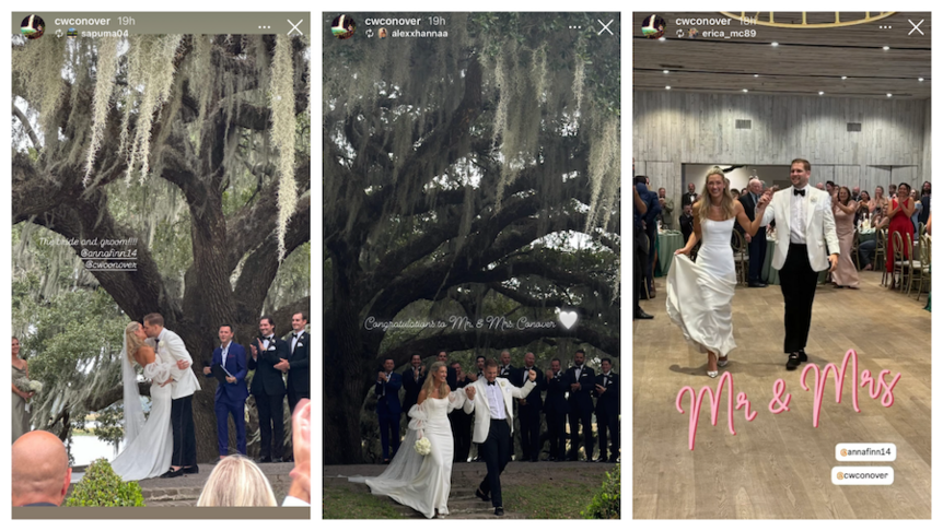 Southern Charm's Craig Conover attends Brother Chris Conover's wedding